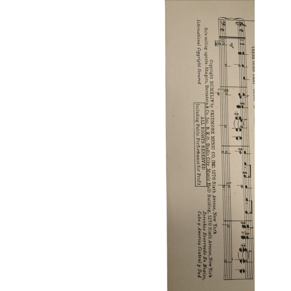 1944 Sheet Music There Goes That Song Again Carolina Blues Styne Cahn - Picture 5 of 10